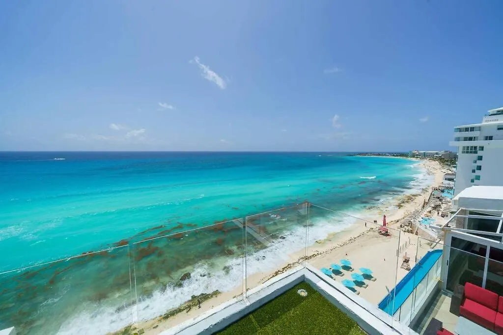 Oceanview Penthouse With Jacuzzi At Hotel Zone Cancun 0*,